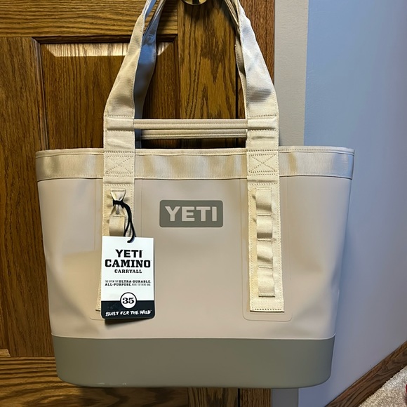 Yeti Other Bnwt Yeti Camino Carryall Everglade Sand 35 Liter Poshmark